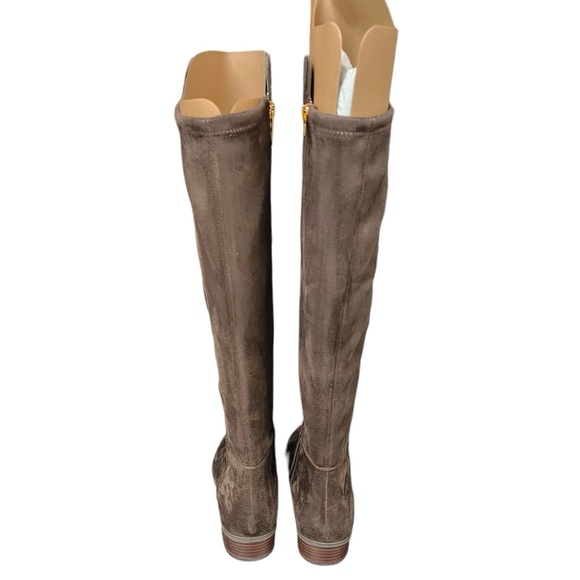MICHAEL Michael Kors Womens Bromley Faux Suede Pull-On Over-The-Knee Boots - Picture 4 of 10